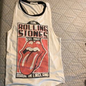Rolling Stones Women’s Sleeveless racer back